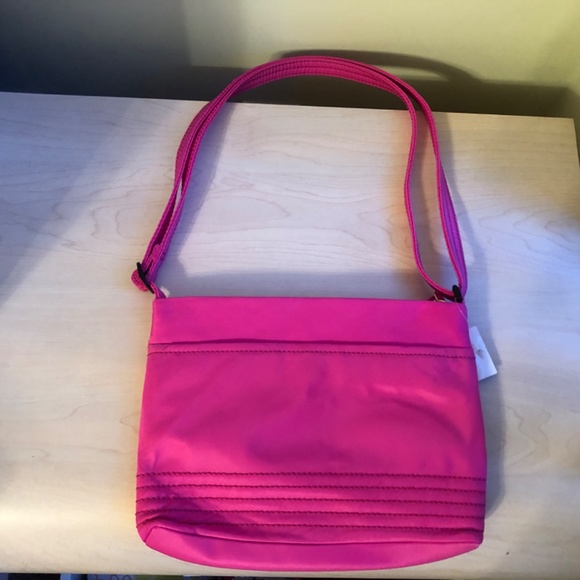 New Kate Spade Bright Pink Nylon Shoulder Bag - Picture 4 of 6